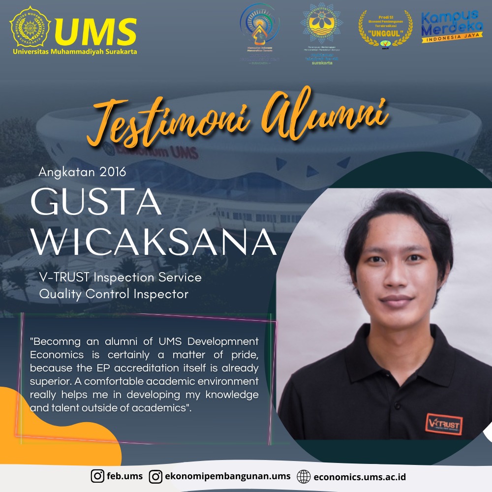 Testimoni Alumni Gusta Wicaksana