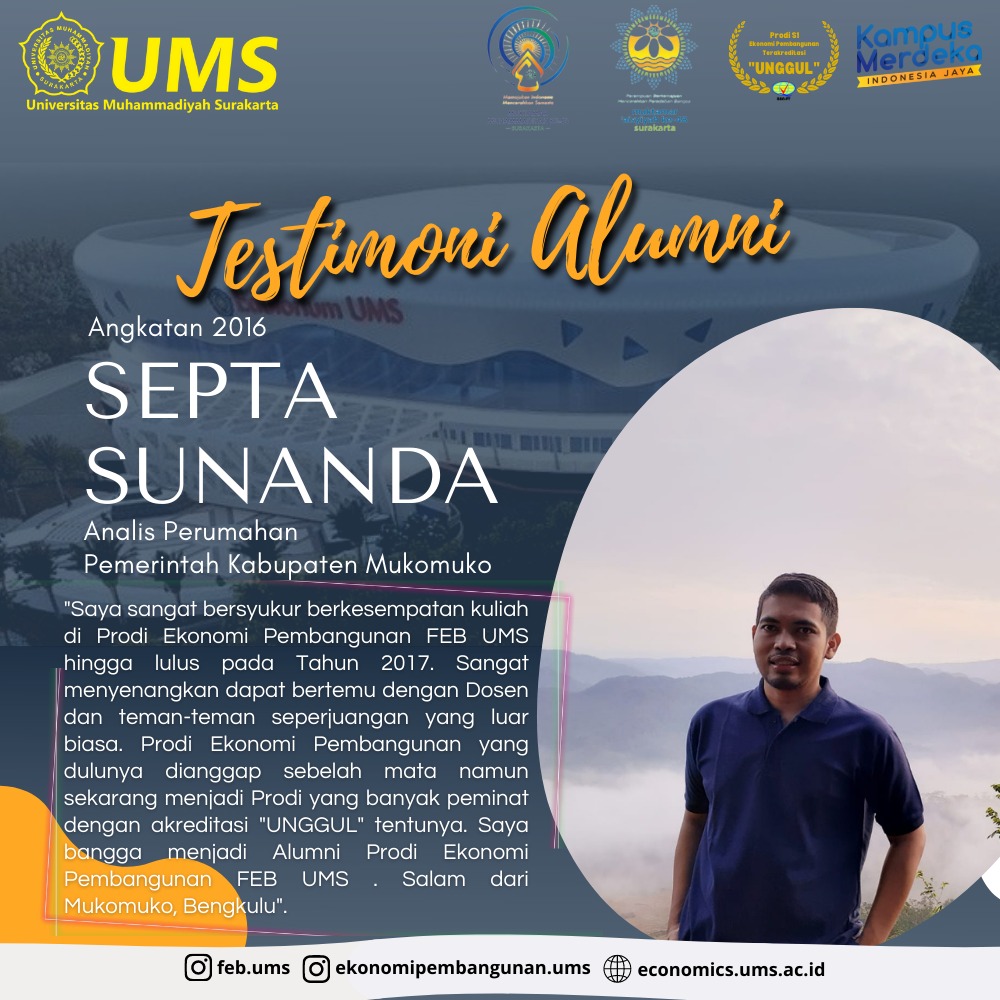 Testimoni Alumni Septa Sunanda